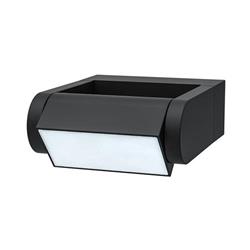 Solight LED vonkajšie nástenné svietidlo Crotone, 7W, 450lm, 3000K, naklápacie