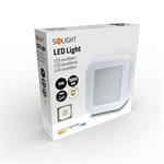Solight LED vonkajšie osvetlenie Rám, 15W, 1050lm, 4000K, IP65, 19cm