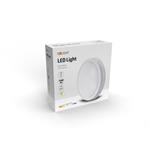 Solight LED vonkajšie osvetlenie Siena, biele, 20W, 1500lm, 4000K, IP54, 23cm