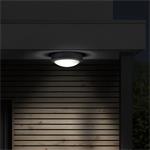Solight LED vonkajšie osvetlenie Siena, sivé, 13W, 910lm, 4000K, IP54, 17cm