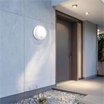 Solight LED vonkajšie osvetlenie so senzorom, 3 CCT, 15/18/20W, 1800lm, 22cm, 2v1 - biely a čierny kryt