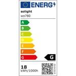 Solight LED vonkajšie osvetlenie so senzorom a nastaviteľnou CCT, 18W, 1350lm, 22cm, 2v1 - biely a čierny kryt