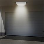 Solight LED vonkajšie osvetlenie štvorcové, 13W, 910lm, 4000K, IP54, 16cm
