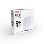 Solight LED vonkajšie osvetlenie štvorcové, 20W, 1500lm, 4000K, IP54, 19cm