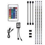 Solight LED WIFI smart RGB pásek pro TV, 4x50cm, USB