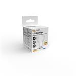 Solight LED žiarovka, bodová, 5W, GU10, 3000K, 425lm, biela