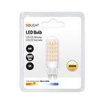 Solight LED žiarovka G9, 6,0W, 3000K, 600lm