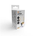 Solight LED žiarovka, miniglobe, 8W, E14, 3000K, 720lm, biela