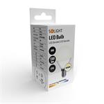 Solight LED žiarovka, miniglobe, 8W, E14, 4000K, 720lm, biela