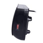 Solight nástěnné keramické topidlo, 2000W, černá