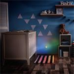 Solight Noční LED RGB světélko se světelným sensorem, volitelná barva světla, 230V 