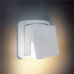 Solight Noční LED světélko se světelným sensorem, 3000K, 230V 