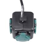 Solight predlžovacia kocka 5 m, 3 zásuvky IP44, 3 x 1,5 mm2, gumový kábel H05RR-F