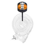 Solight prodlužovací přívod - spojka, 1 zásuvka, 10m, 3 x 1mm2, bílá