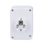 Solight rozbočka, 1x 16A + 2x 2,5A, 2xUSB A+C, bílá, vypínač