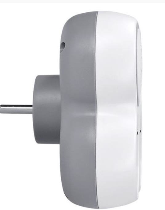 Solight rozbočka, 3x 16A, USB A+C rychlonabíječka 20W PD, bílá-šedá