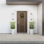 Solight vianočný veniec, priemer 40 cm, 15x LED, IP44, 3x AA, časovač