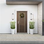 Solight vianočný veniec, priemer 40 cm, 15x LED, IP44, 3x AA, časovač