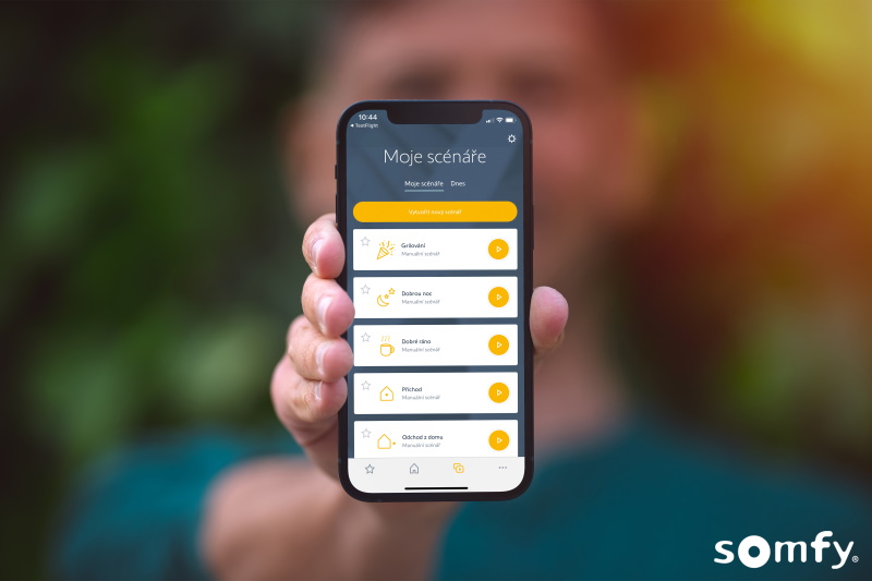 Somfy zásuvka ON-OFF Plug io (typ E) Somfy biela