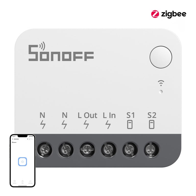 SONOFF Chytrý minipřepínač ZigBee ZBMINIR2