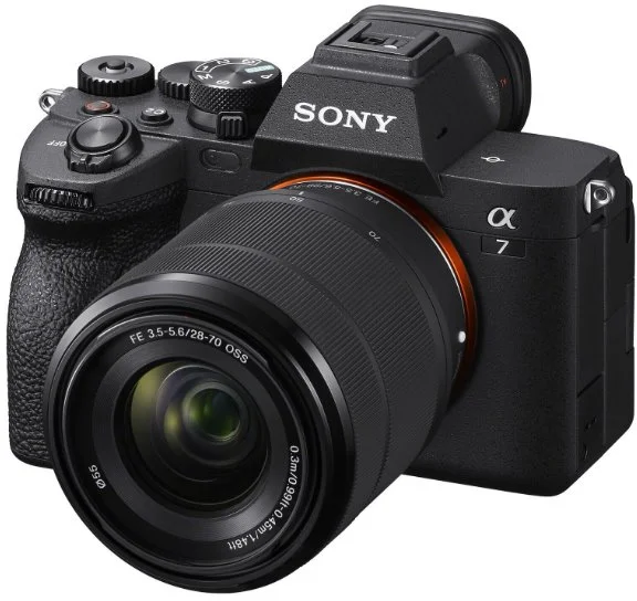 Sony A7M4K ILCE, 33Mpix/4K, FE 28–70mm, černý