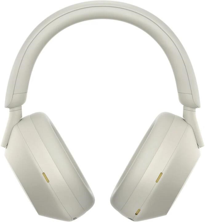 Sony bezdrátová sluchátka WH-1000XM5 stříbrná