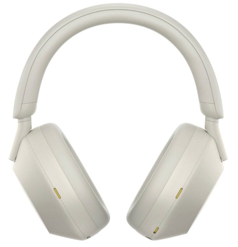 Sony bezdrátová sluchátka WH-1000XM5 stříbrná