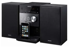 SONY CMT-FX300i mikrosystém, 50W, CD,MP3, ekvalizér, USB, Line-in vstup, Dokovací stanice iPod