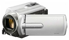 SONY DCR-SR15ES kamera stříbrná, 80 GB HDD, SD/SDHC, 50x optický zoom, 2,7" dotykový LCD