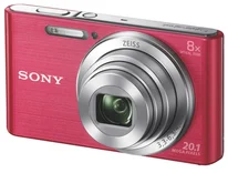 Sony DSC-W830, růžový DSCW830P.CE3 - Digitální fotoaparáty - kompakty