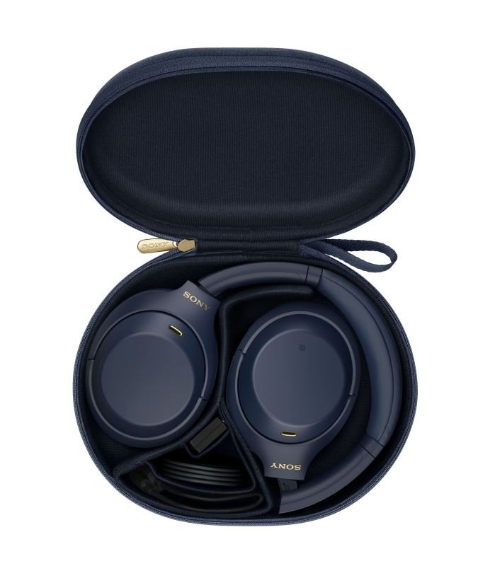Sony Hi-Res WH-1000XM4, tmavomodrý, model 2020