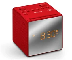 Sony ICF-C1T, červený ICFC1TR.CED - Radiopřijímače