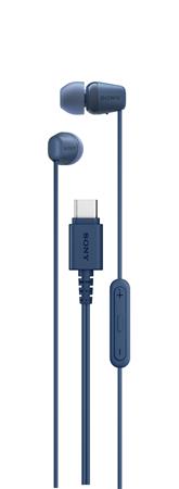 SONY IER-EX15C - Slúchadlá do uší - modré, USB-C (IEREX15CL.CE7)