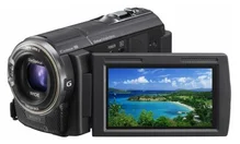 SONY kamera HDR-CX570E, 20,4MPix, 12x zoom, 3" LCD dotykový, Full HD, černá