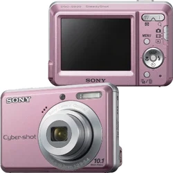 SONY kompakt DSCS930PE9 Cyber-Shot 10.1MPix, růžový, 3x zoom, stabilizátor