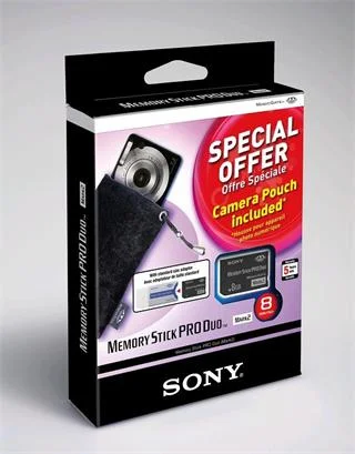 SONY MSMT8G Memory Stick PRO DUO 8GB