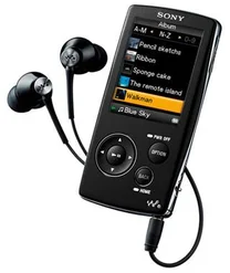 SONY NWZA815B.CEV video MP3 walkman, 2GB - černý