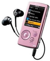 SONY NWZA816V.CEV video MP3 walkman, 4GB - fialový