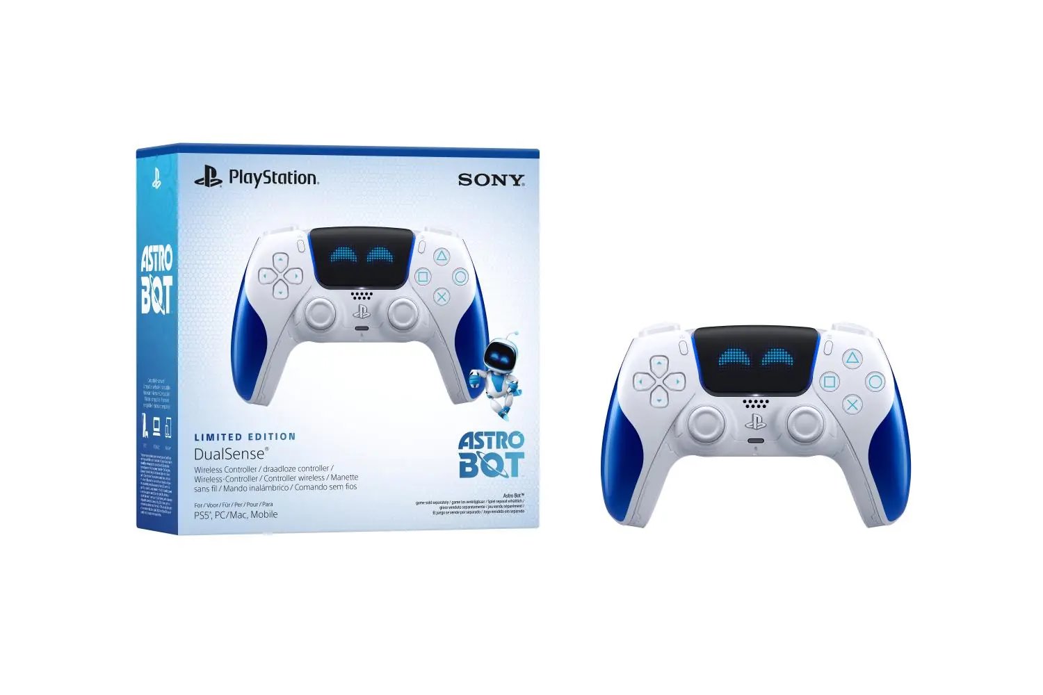 Sony PS5 Bezdrátový ovladač DualSense - Astro Bot Joyful Limited Edition