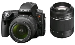 SONY SLTA55VY zrcadlovka 16.2MPix + 18-55mm + 55-200mm