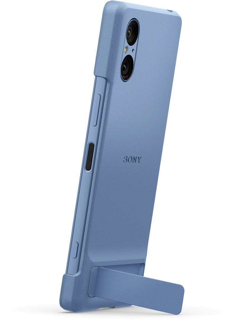 Sony Xperia Stand Cover pro Xperia 5 V 5G modrý
