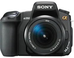 SONY zrcadlovka DSLRA350K 14.2MPix, černý, + 18-70mm