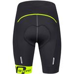 Šortky do pása FORCE s vložkou B30, čierno-fluo veľkosť XXL