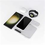 Spello 3in1 Wireless Charging Stand for Samsung - bílá