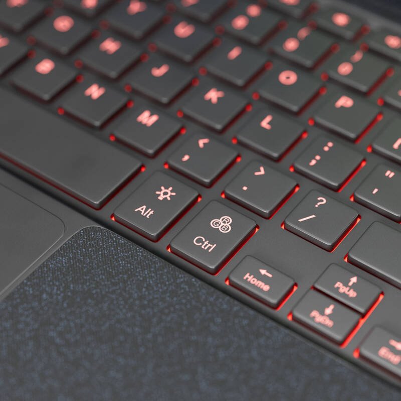 Spello Backlit Keyboard Case for Lenovo Idea Tab 11 5G - CZ/černá