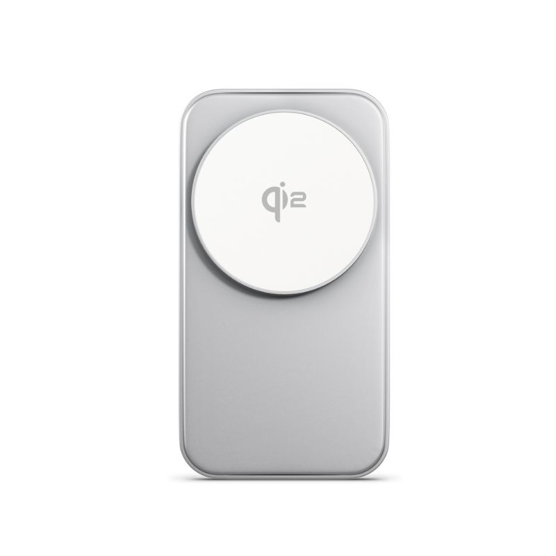 Spello ForceBase Qi2 3in1 skládací dobíjecí stojánek SF50 - stříbrný