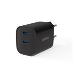 Spello ForceBoost GaN 45W nástenná nabíjačka SA45 - čierna