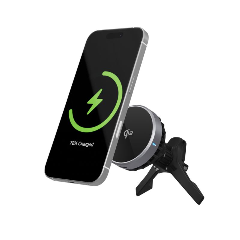 Spello ForceDrive Qi2 Cooling Magnetic Wireless Car Charger SD70 - černá