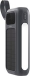 Spello ForcePack 5v1 20 000 mAh solárna powerbanka so 4 integrovanými káblami SP25 | sivá