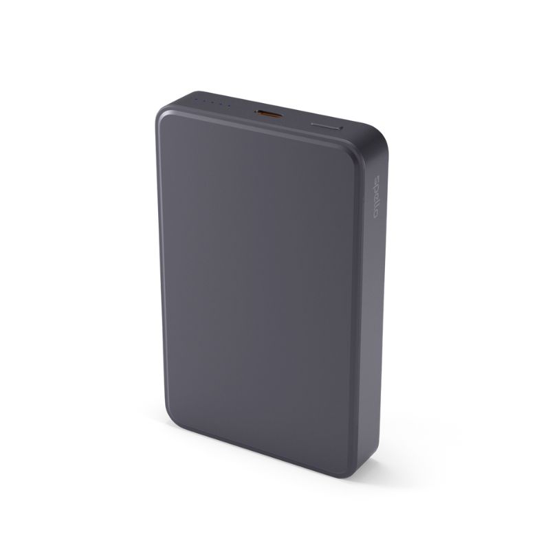 Spello ForcePack Alu 10000mAh magnetická bezdrôtová powerbanka SM71 - vesmírne sivá